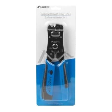 Crimping Tool RJ45 RJ11 RJ12 + Cable Tester Lanberg, Power Supply 4X LR44