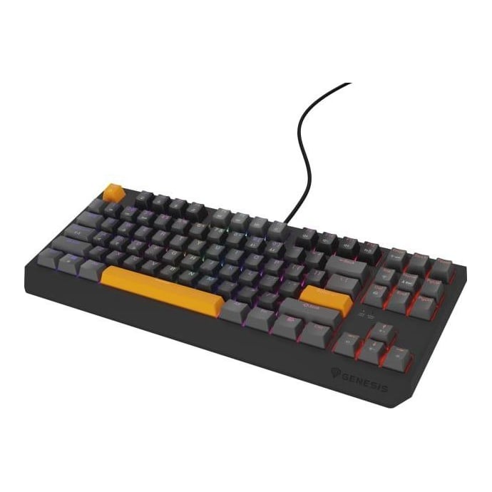 Tastatura Genesis Thor 230 TKL R gri p