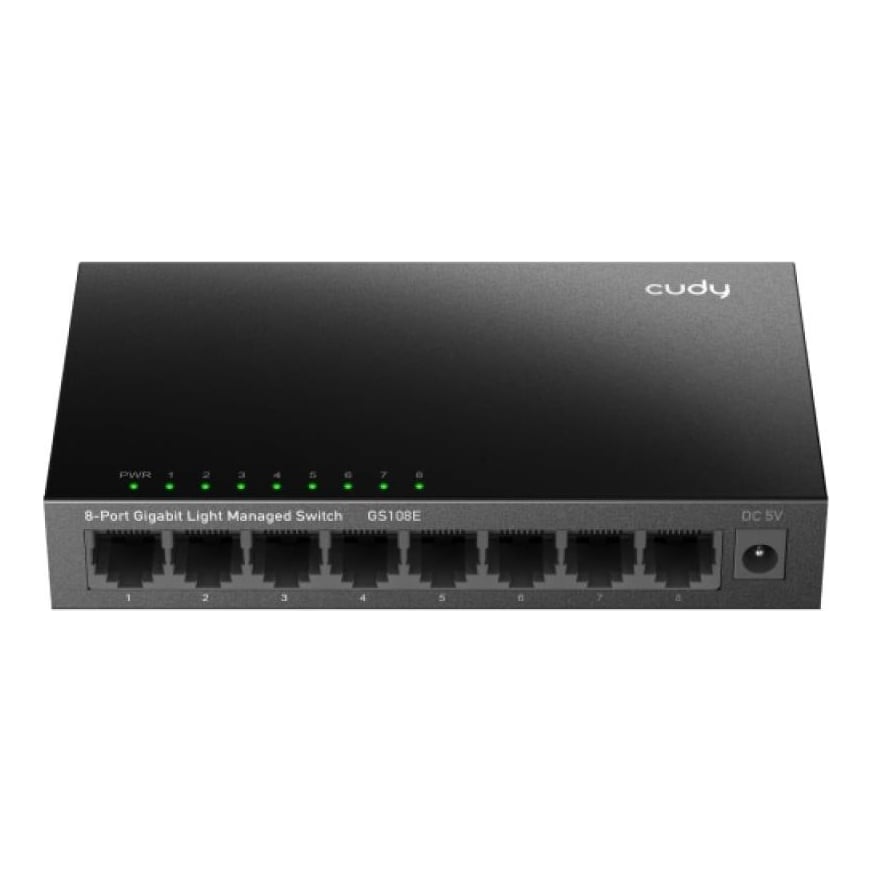 CUDY 8-Port Gigabit Light Managed Switch