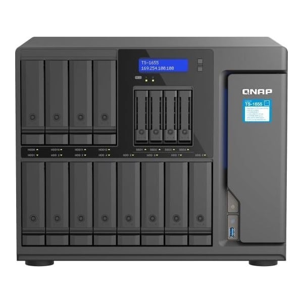 NAS QNAP 1655 16-Bay, CPU Intel® Atom®