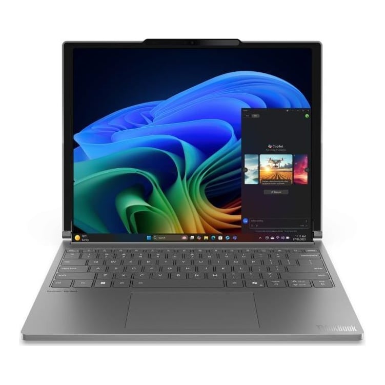 Laptop Business Lenovo ThinkBook Plus G6 Rollable, cu procesor Intel Core Ultra 7 258V, 14'' OLED, 32 GB LPDDR5x, 1 TB, Intel Arc Graphics 140V, Windows 11 Pro, 1 an Garantie