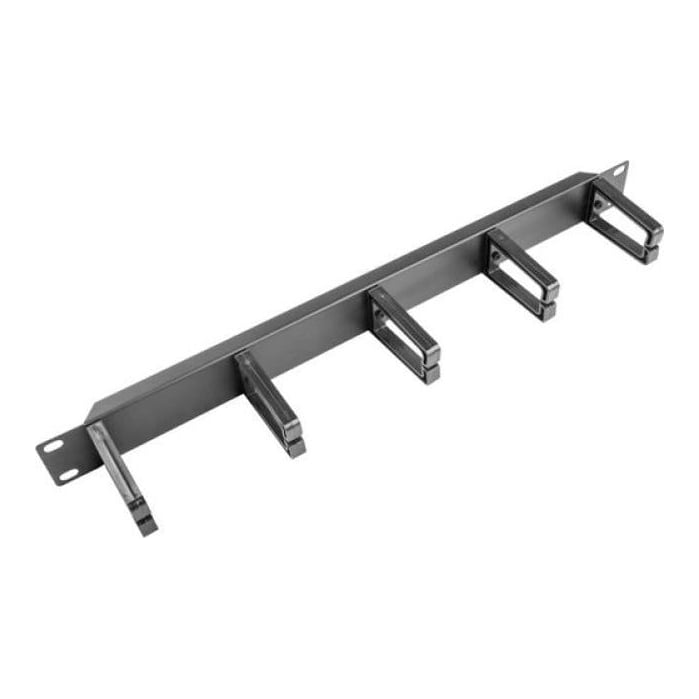 LANBERG Panou mngmt cabluri cu 5 suporturi plast