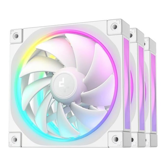 Ventilatoare DEEPCOOL FL12-3IN1 120mm WH