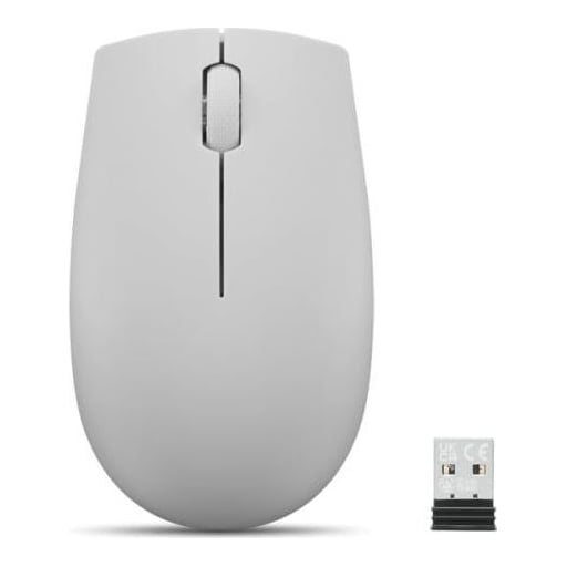 Lenovo 300 Wireless Compact Mouse Grey