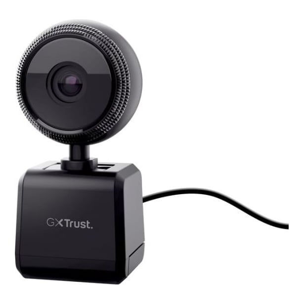 Camera Web Trust GXT 1259, 2MP, rezolutie video Full HD, USB 2.0, Negru