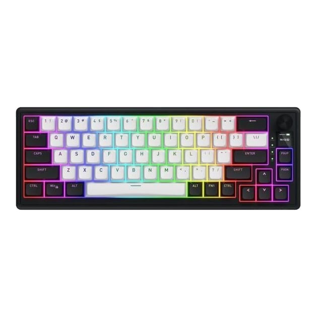 Tastatura WS Hator Skyfall 65 alb-negru