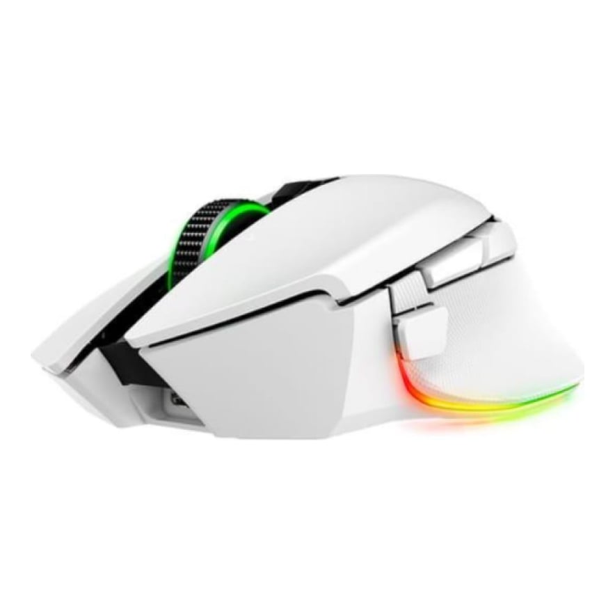 Mouse Gaming Wireless Razer Basilisk V4 Pro, 50000 dpi, Alb