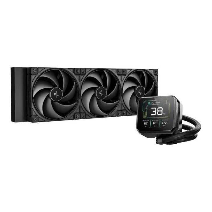 Cooler Procesor DeepCool Spartacus 360, Lichid, 12 cm, 3 ventilatoare, aRGB