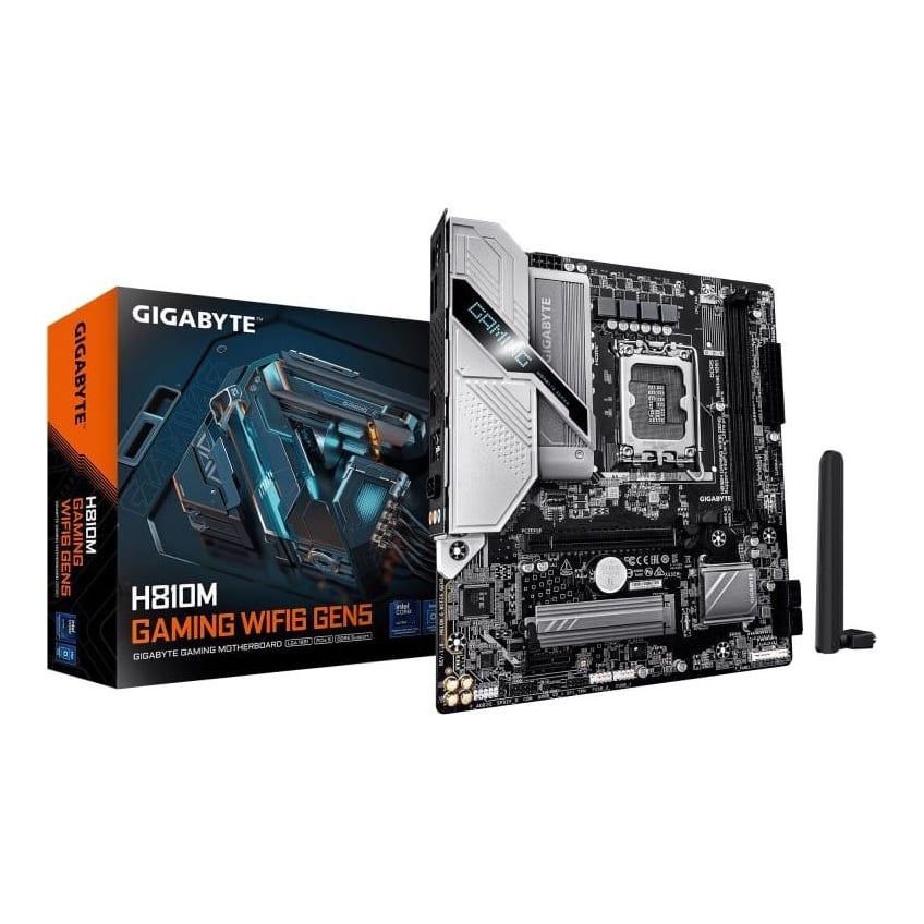Placa de baza Gigabyte H810M Gaming WIFI6 GEN5, Socket 1851, DDR5, Micro-ATX