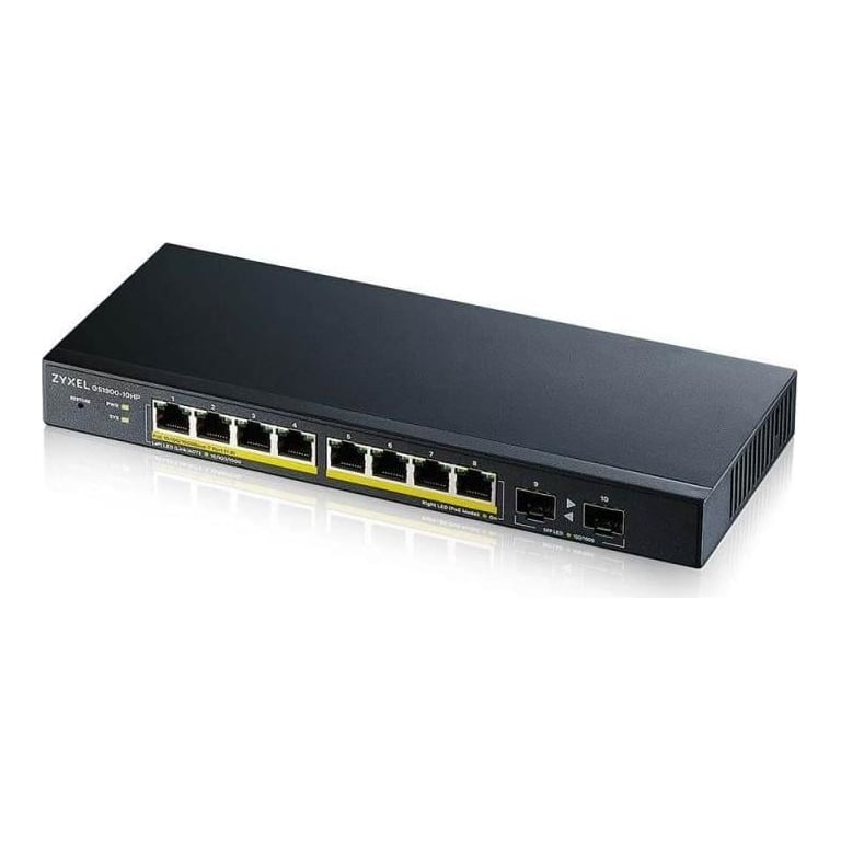 Zyxel GS1900-10HP Gbe PoE Switch L2