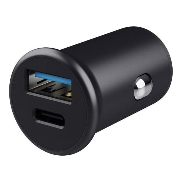 Incarcator Auto Trust Maxo, 38W, 2 porturi, Negru