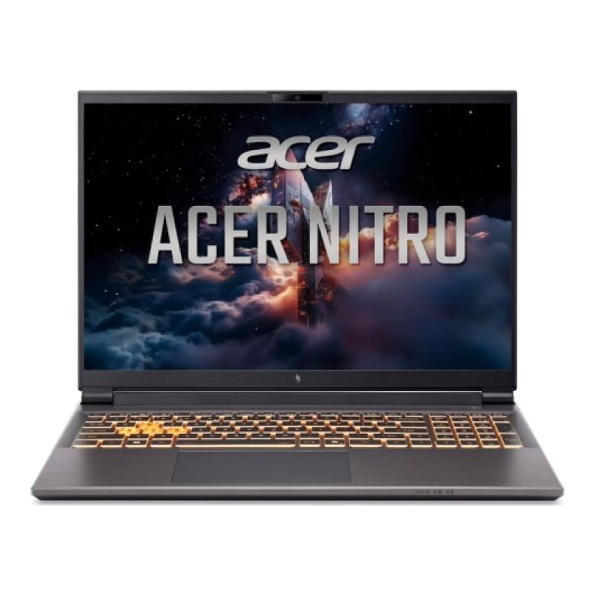 Laptop Gaming Acer Nitro V 16 ANV16-I12-56EG, 16 inch (40.64 cm), Acer ComfyView™ WUXGA IPS Display withLED-Backlight, 1920 x 1200, 16:10, Intel® Core™ 5 processor 205H, 2.2 GHz Performance-core Base Core Frequency (up to 4.8 GHz with Intel® Turbo Boost Technology 2.0), 12 MB Intel® Smart Cache, 4