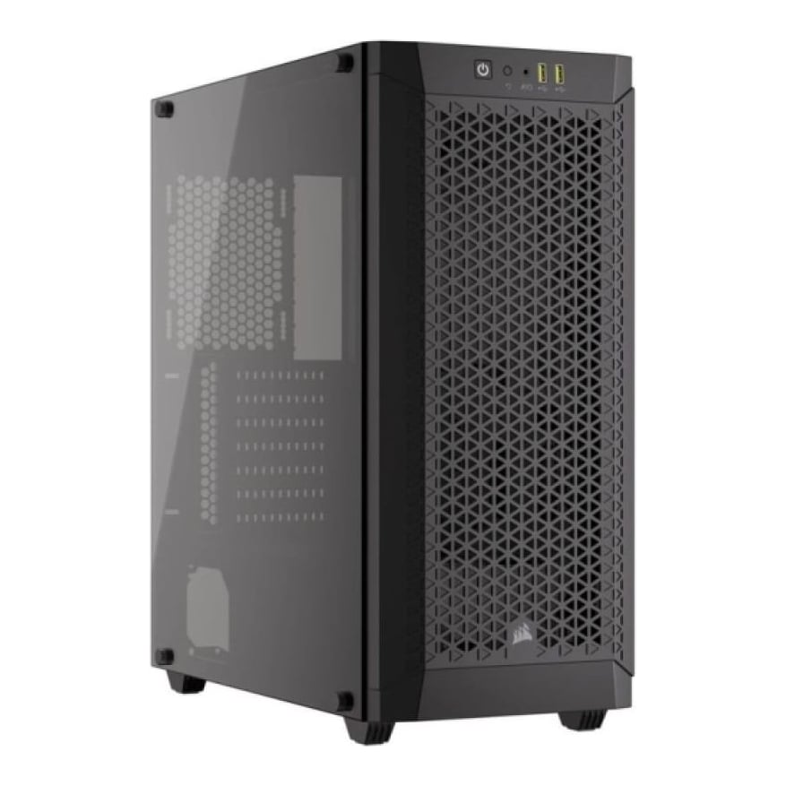 Carcasa CORSAIR 480T Airflow, RGB, Mid Tower, Black