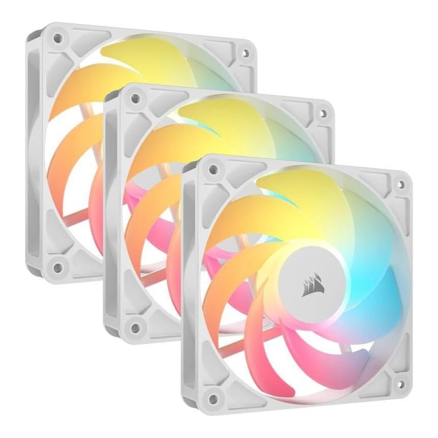 Ventil Corsair RS120-R Argb 3X120 White