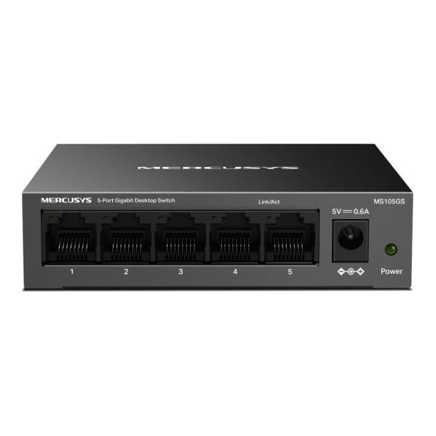 Switch Mercusys 5-Port Gigabit Desktop Switch, Gigabit, 5 porturi