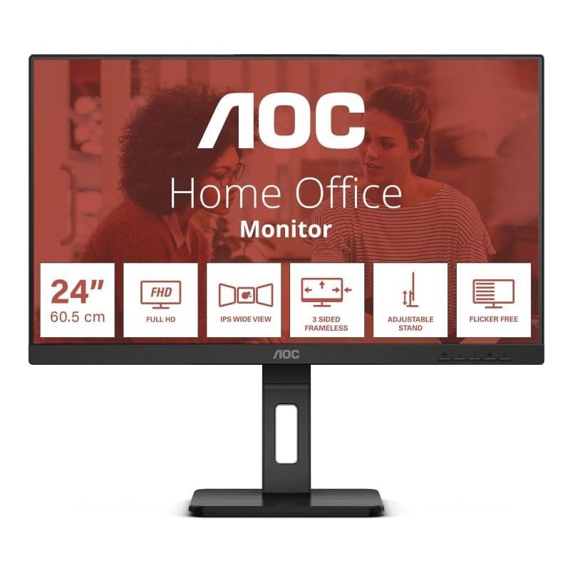 Monitor Consumer AOC 24E3QAF, 23.8", 1920x1080 pixeli, 3 ani Garantie