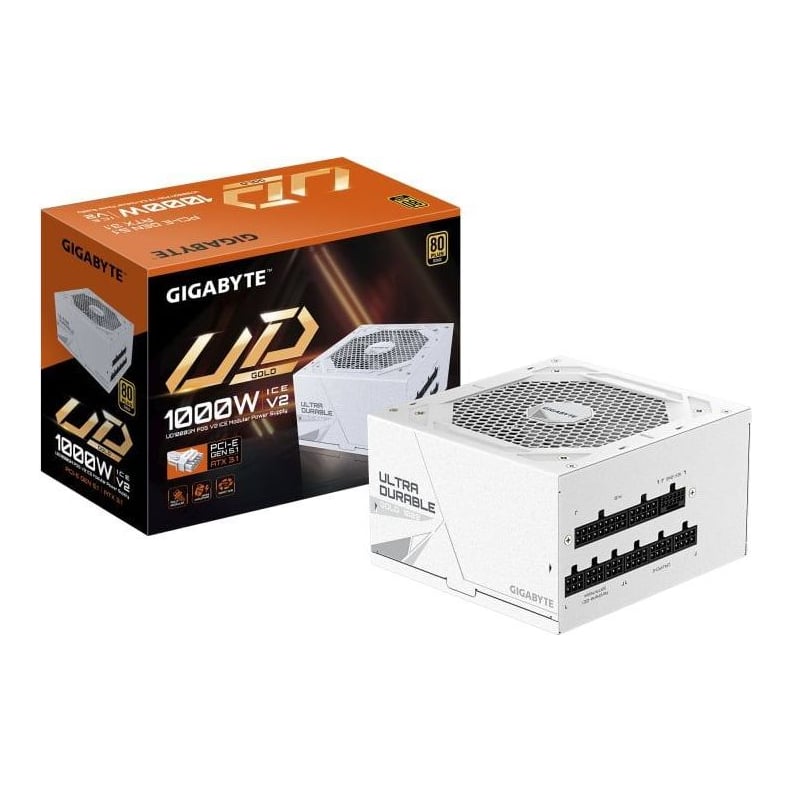 Sursa Gigabyte UD1000GM PG5 V2 Ice, 80+ Gold, 1000W