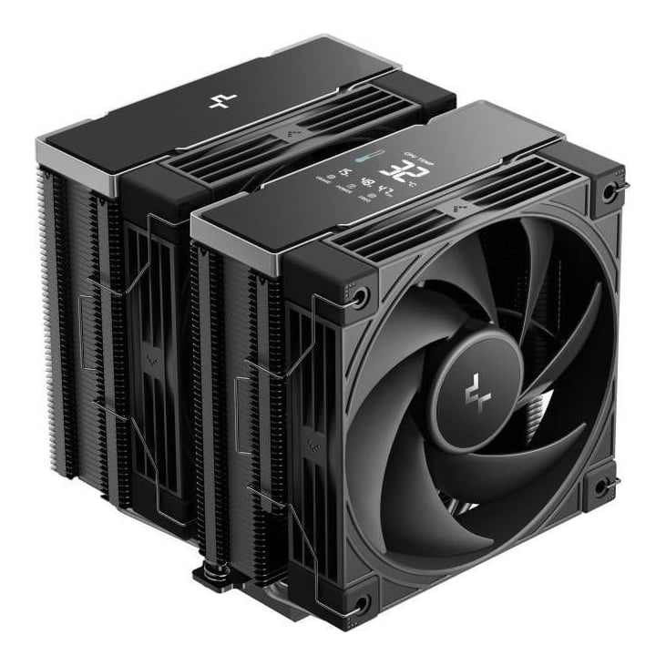 Cooler Procesor DeepCool AK620 G2 Digital NYX, Aer, 12 cm, 2 ventilatoare, aRGB