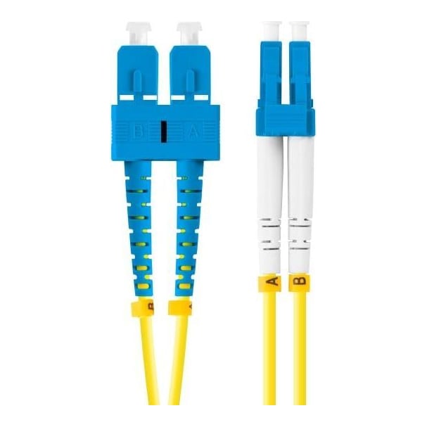 LANBERG Patch cord fibră 2 m LSZH G657A1 galben