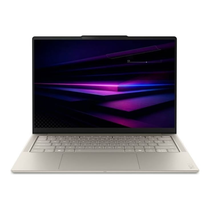 Laptop Lenovo Yoga Slim 7 14IPH11, 14" WUXGA (1920x1200) OLED 600nits (peak) / 400nits (typical) Glossy, 100% DCI-P3, 100% sRGB, 60Hz, Eyesafe®, Dolby Vision®, Flicker Free, DisplayHDR™ True Black 500, X-Rite®, Intel Core™ Ultra 7 355, 8C (4P + 4LPE) / 8T, Max Turbo up to 4.7GHz, 12MB Intel® Smart