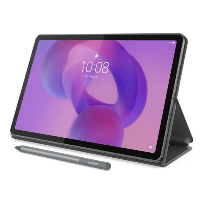 Tableta Lenovo Idea Tab TB336FU, 11" 2.5K (2560x1600) IPS 500nits Anti- fingerprint, 72% NTSC, 90Hz, Touch, In-cell, 10-point Multi-touch, CPU: MediaTek Dimensity 6300 (8C, 2x A76 @2.4GHz + 6x A55@2.0GHz), video: Integrated Arm Mali-G57 MC2 GPU, Chipset: MediaTek SoC Platform, RAM: 8GB Soldered