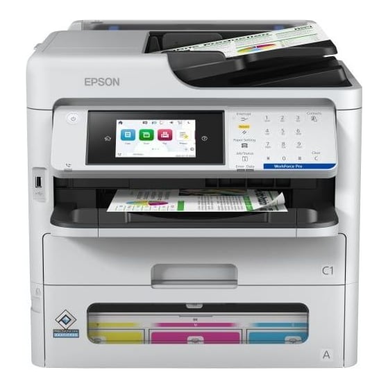 Imprimanta inkjet Epson WorkForce Pro EM-C800RDWF, A4 Color, format A4, USB + LAN + Wi-Fi
