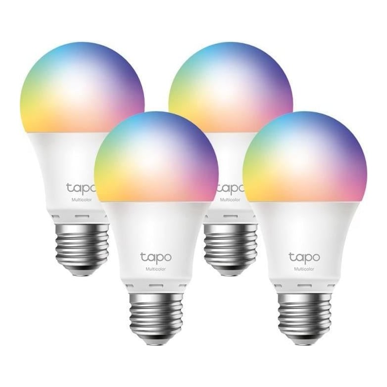 TP-Link Smart Wi-Fi Light Bulb, Multicolor, 4-Pk