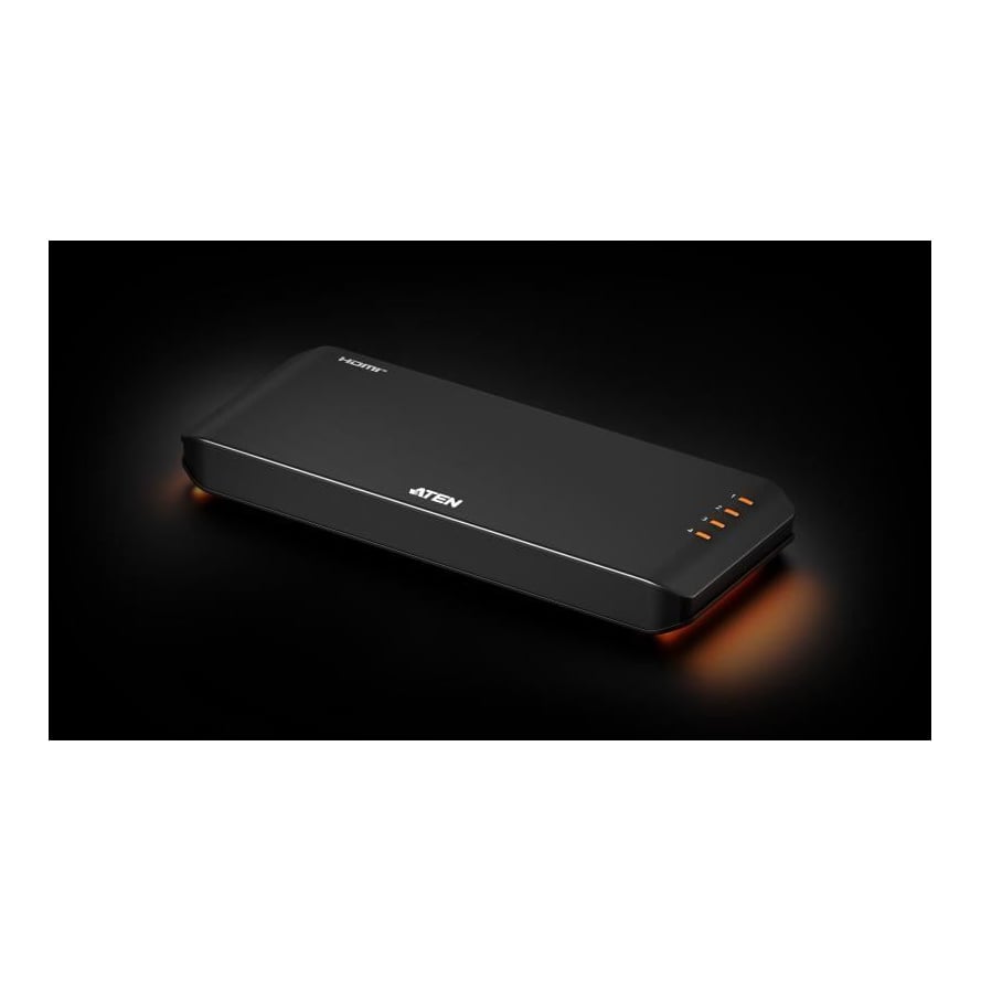 Splitter Aten True 4K HDMI, numar porturi: 4, max. data rate 18 Gbps (6 Gbps Per Lane), rata de refresh 600 MHz, distanta maxima 3m at 3840x2160 @ 60Hz (4:4:4)