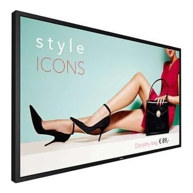 Monitor signage Philips HighBrightness 55" H-line DirectLED FHD Display ,2500 cdm2 Ultra High Brightness, 24/7 landscape/portrait, OPS, Failover,build-in ambient light sensor