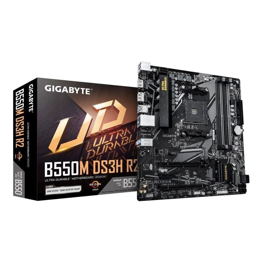 Placa de bază Gigabyte B550M DS3H R2 AM4