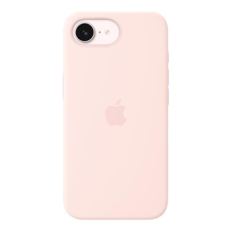 Apple iPhone 17e Silicone Case with MagSafe – Soft Pink
