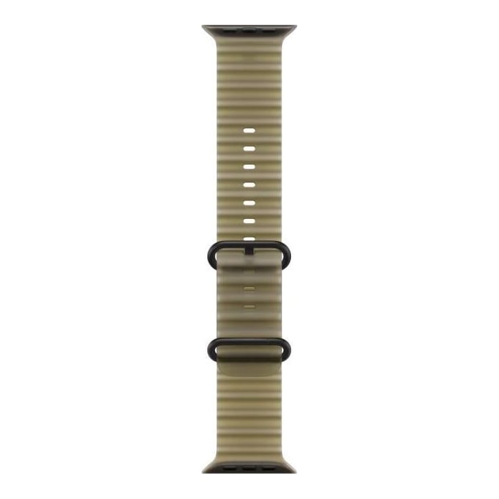 Curea pentru Apple Watch 49mm Translucent Kelp Ocean Band - Black Titanium Finish