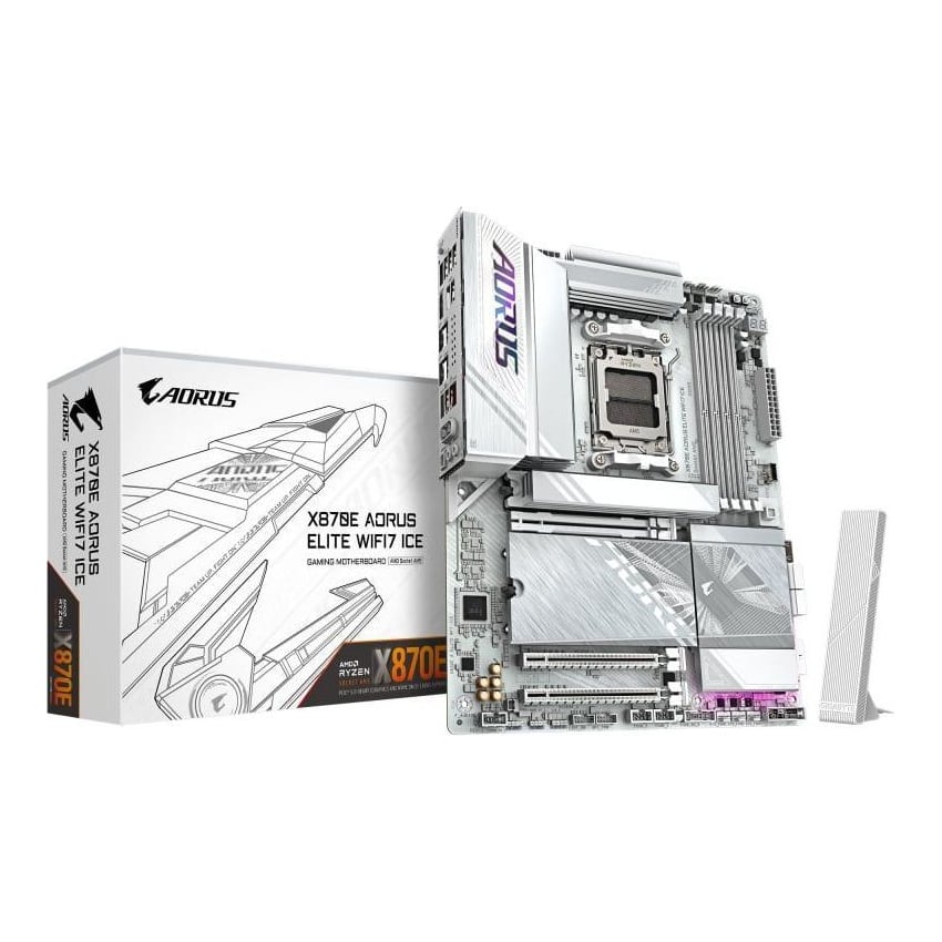 Motherboard Gigabyte X870E Aorus Elite WIFI7 Ice