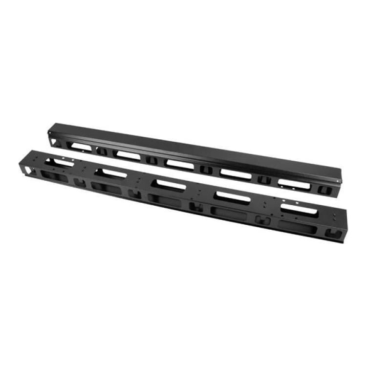 Vertical Cable Management Panel 27U For 19" Free-standing Cabinets 2PCS Black Lanberg