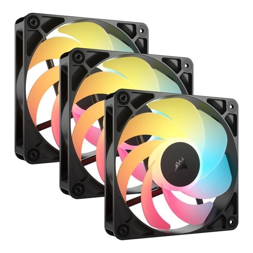 Ventilatoare CORSAIR RS120-R ARGB 3x120