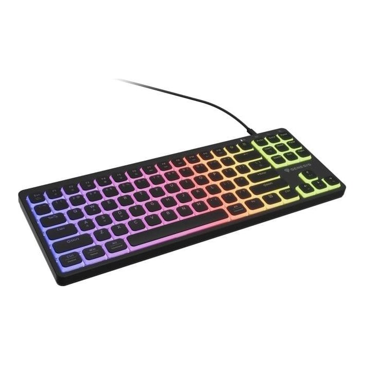 Tastatura Mecanica Gaming GENESIS Thor 430 TKL, RGB, USB, negru