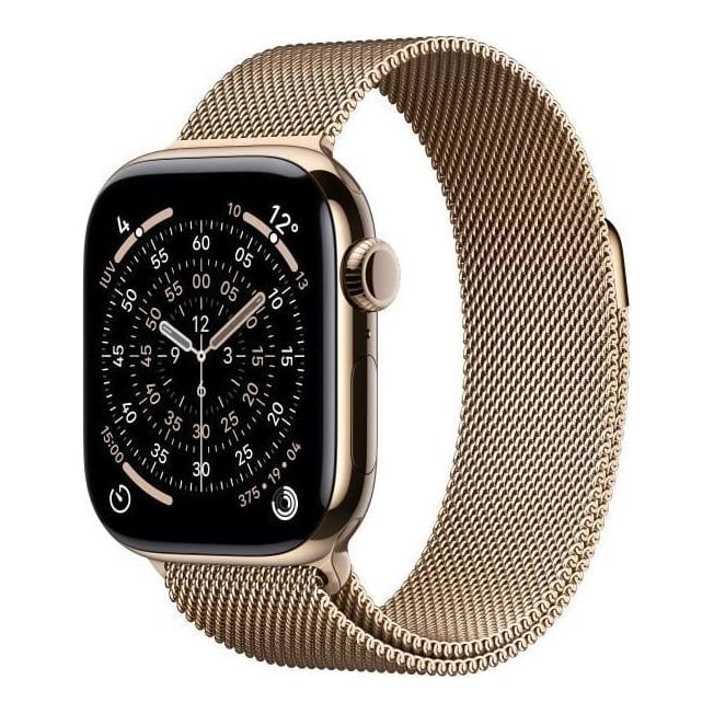 Apple AW S11 42 Cel Gold Titan Gold Milan Loop