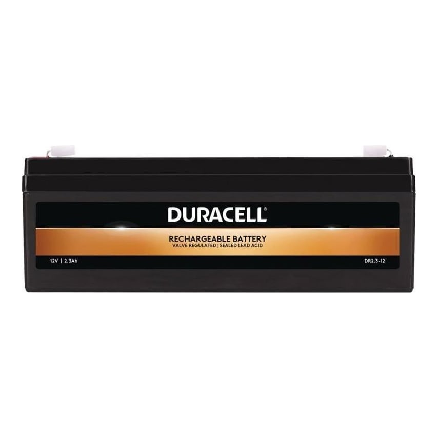 Security Battery Duracell, voltage 12V 2.3Ah VRLA, capacity 2300mAh