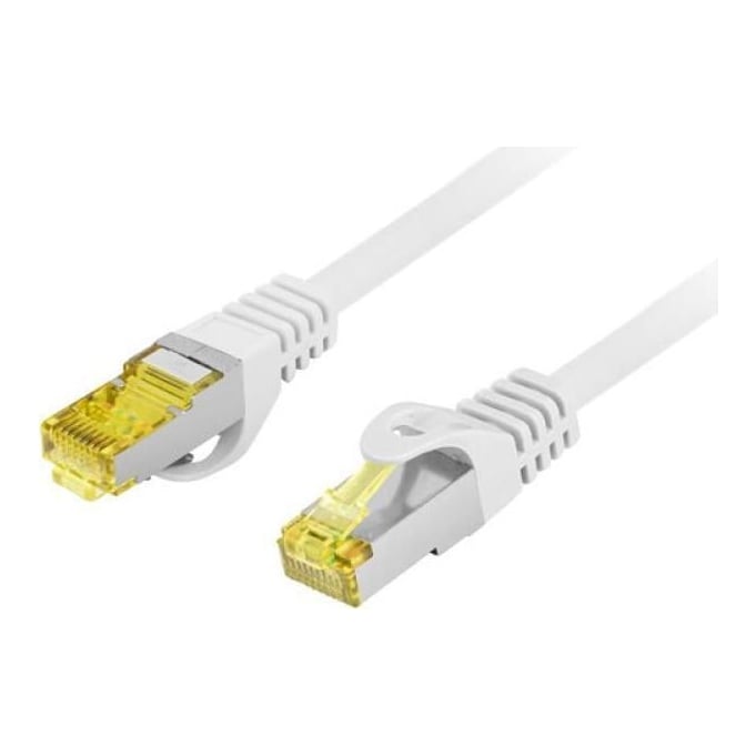 Patchcord CAT.6A S/Ftp Lszh Cu 0.25M Grey Fluke Passed Lanberg