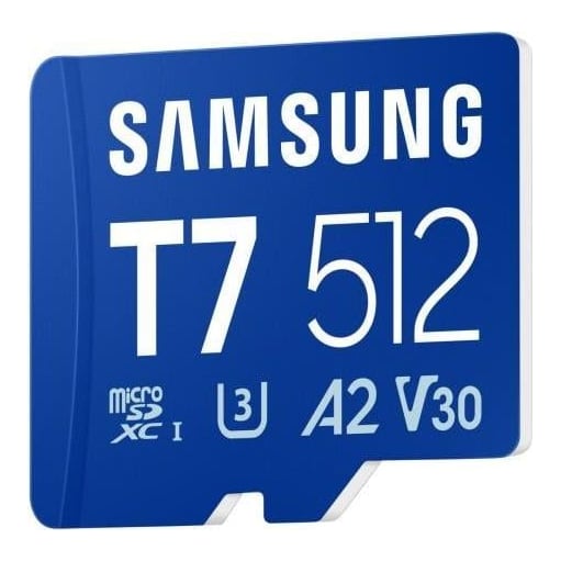Samsung T7 microSD 512GB Card microSDXC™ UHS-I