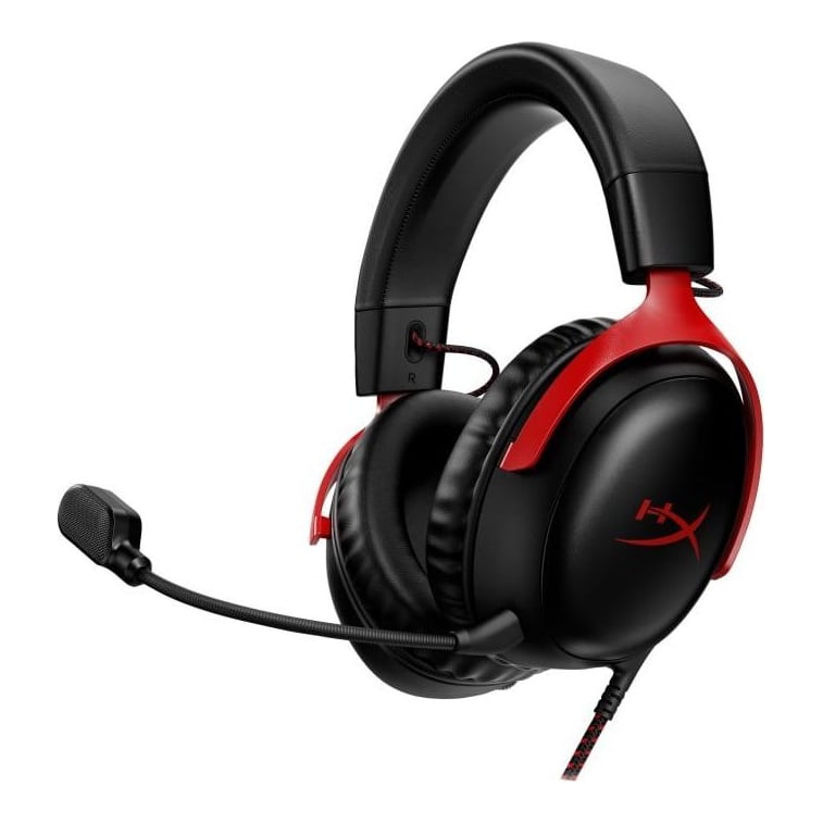 HP Casti gaming HyperX Cloud III Black-Red