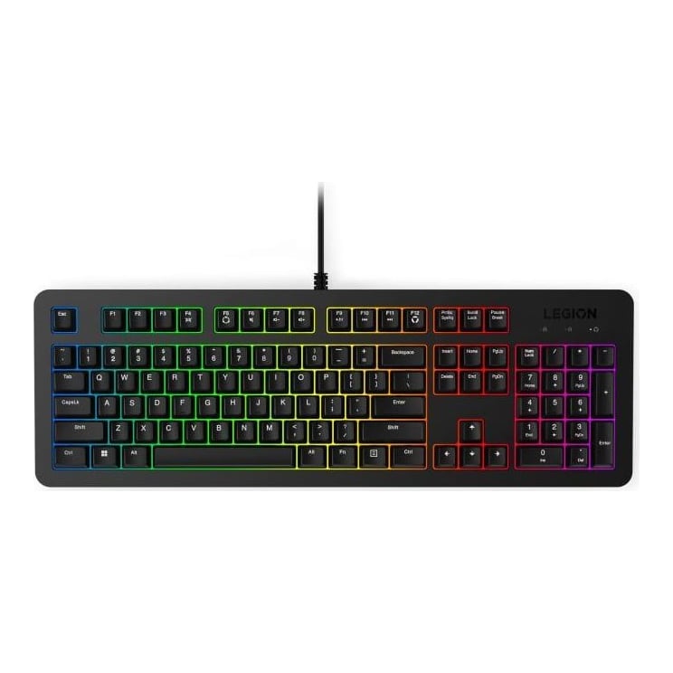Tastatura Gaming LENOVO K310, RGB, USB, Negru