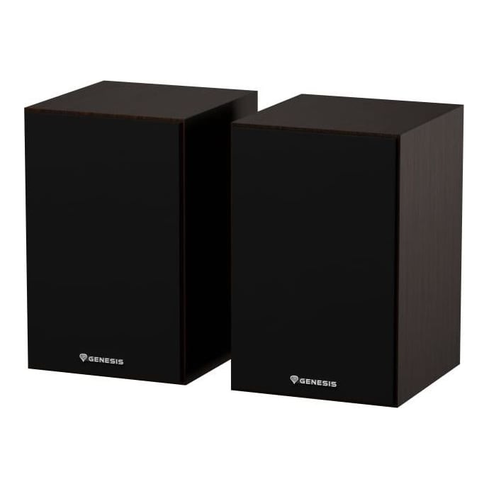 Boxe Genesis Arsen 302BT 2.0, putere RMS 10W x 2, frecventa raspusn 60 - 20000 Hz, material MDF, maro