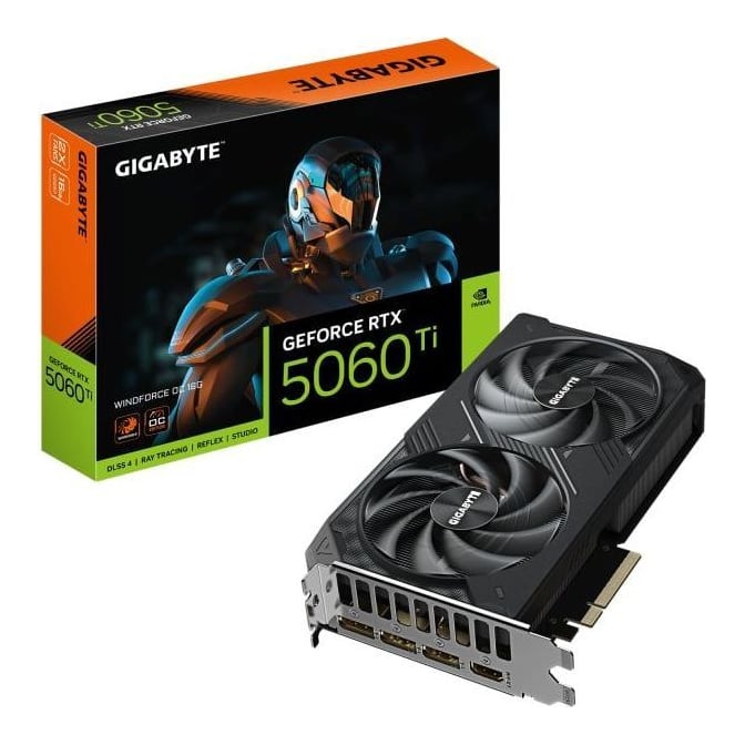 VGA Gigabyte RTX5060TI Windforce Oc 16 GB