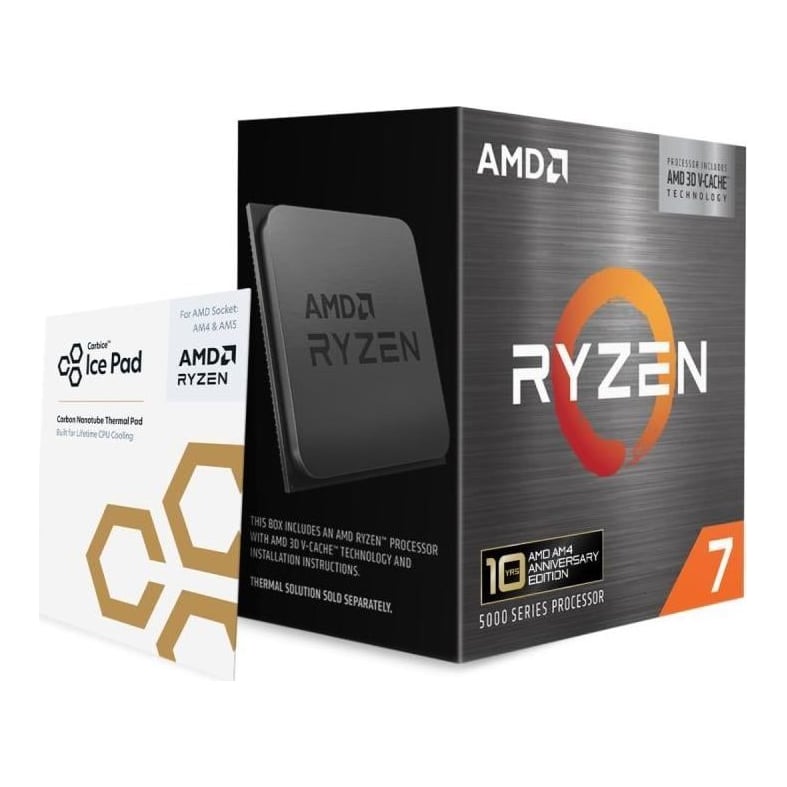 Procesor AMD Ryzen 7 5800X3D, 3.4 GHz, Socket AM4, Box
