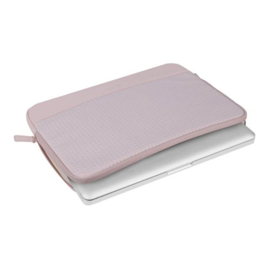 Geanta laptop Natec MUSSEL 2 MAX, pentru laptopuri cu diagonala 16 ", material Polyester, Polyurethane, dimensiuni 390 x 30 x 280mm, roz