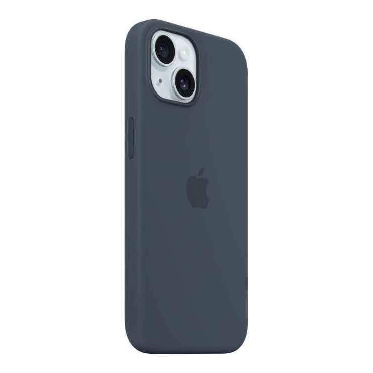 Apple iPhone Case 15 Silicone Bl