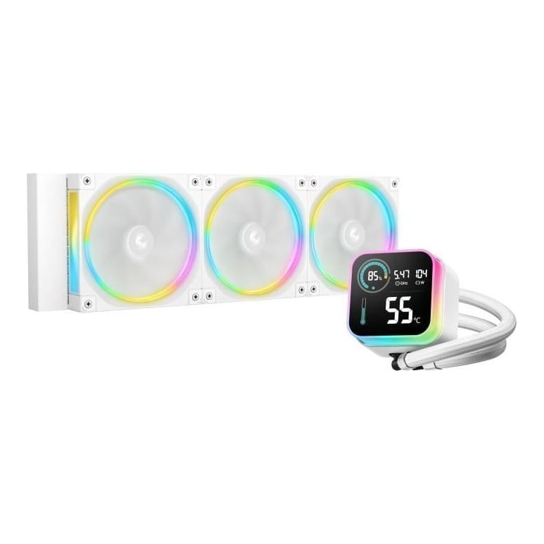 Cooler Procesor DeepCool LQ360 ULTRA ARGB, Lichid, 12 cm, 3 ventilatoare, aRGB