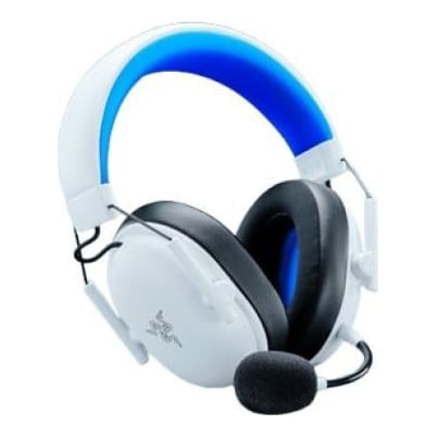 Casti wireless Razer Blackshark V3 X Hyperspeed for Playstation, microfon uni- directional, izolare fonică activă, sistem sunet 7.1, frecventa 20 - 28000, autonomie 70 ore, alb