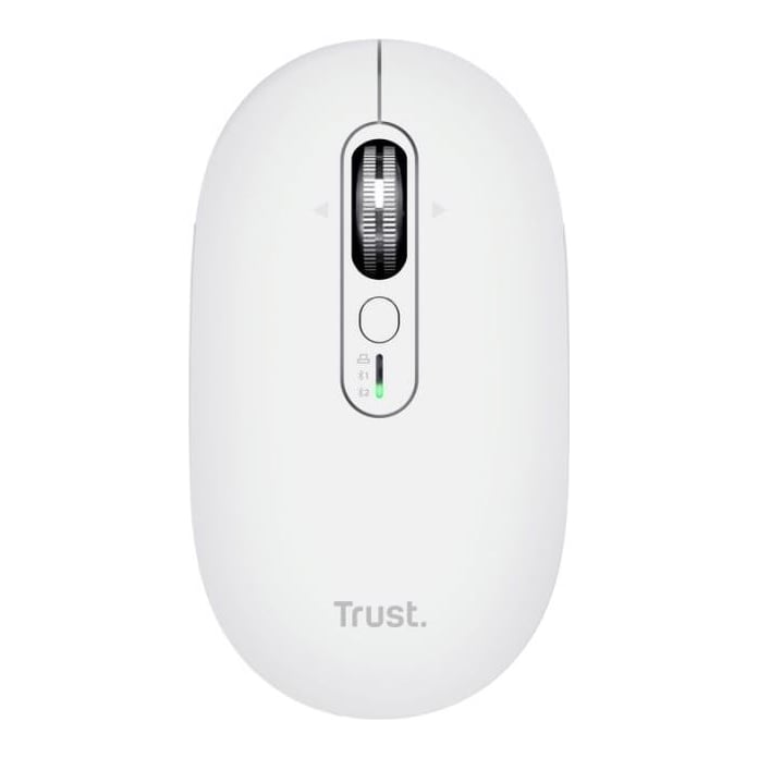 Mouse Wireless Trust Seron Slim Multi, 3200 dpi, Alb